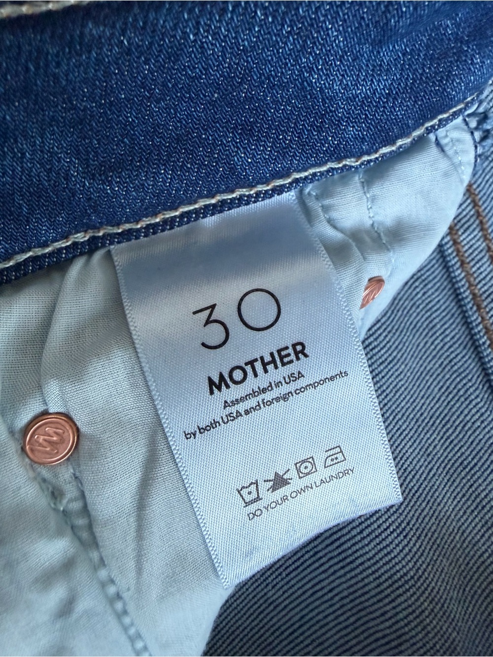 NWT MOTHER Mid Rise Rambler Ankle - Picture 13 of 14